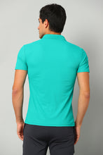KA53 Polo Collar Tshirt | Teal Green